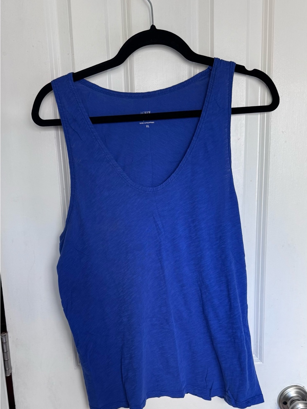 J. Crew Women's Royal Blue Scoop Tank